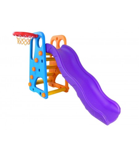 Escorrega Colorido com Cesto